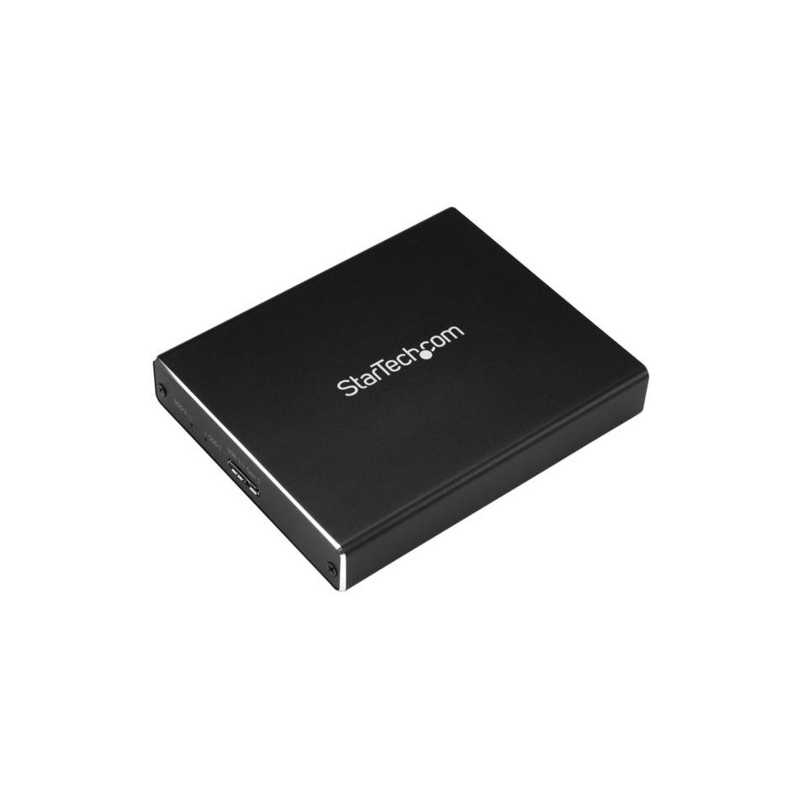 StarTech CAJA EXTERNA DUAL M.2 SATA RAID USB 3.1 GEN 2 USB-C USB-A