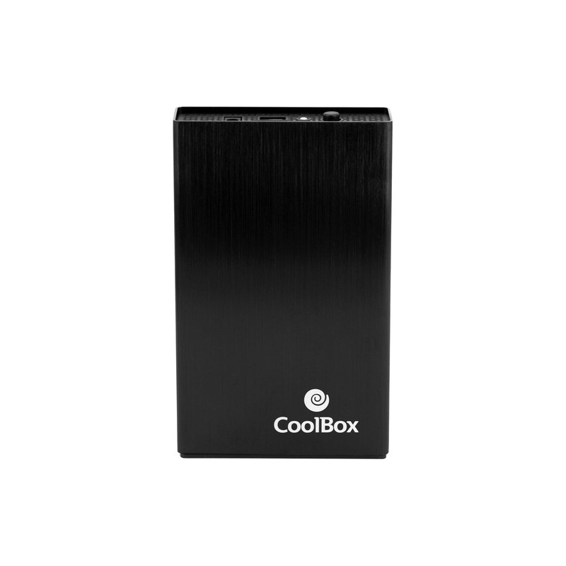 Coolbox CAJA DISCO DURO 3.5" SCA-3533 USB 3.0 NEGRO ALUMINIO