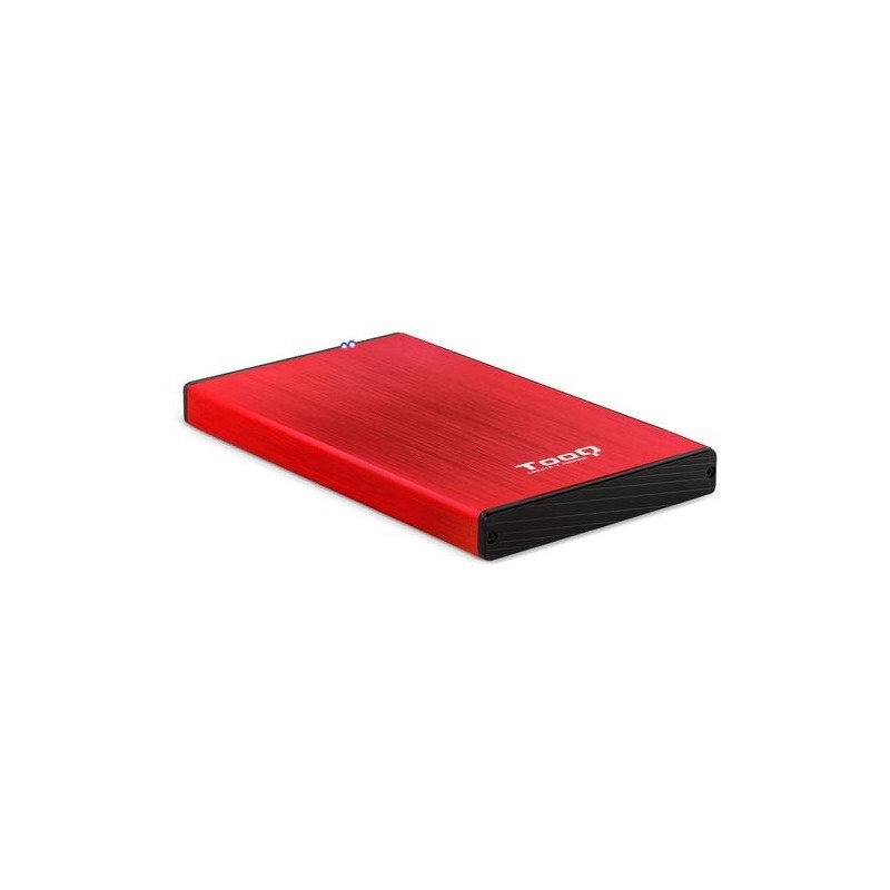 TOOQ TQE-2527R CAJA DISCO DURO 2.5" USB 3.1 GEN1 USB 3.0 ROJO