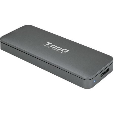 TOOQ CAJA EXTERNA PARA DISCOS SSD M.2 NGFF USB GRIS