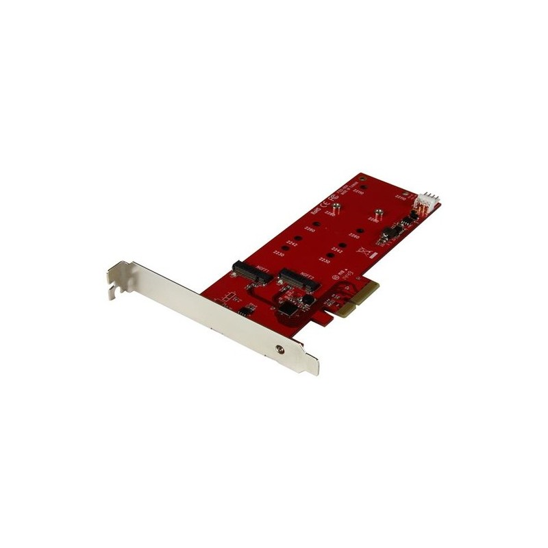 StarTech 2 SLOT PCI EXPRESS M.2 SATA III CONTROLADOR NGFF CARD ADAPTAD