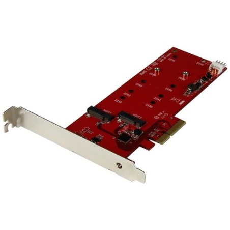 StarTech 2 SLOT PCI EXPRESS M.2 SATA III CONTROLADOR NGFF CARD ADAPTAD