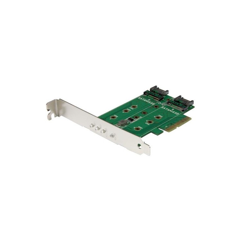 StarTech 3 PUERTOS M.2 NGFF SSD CARD ADAPTADOR PCI EXPRESS 3.0 M.2 NGF