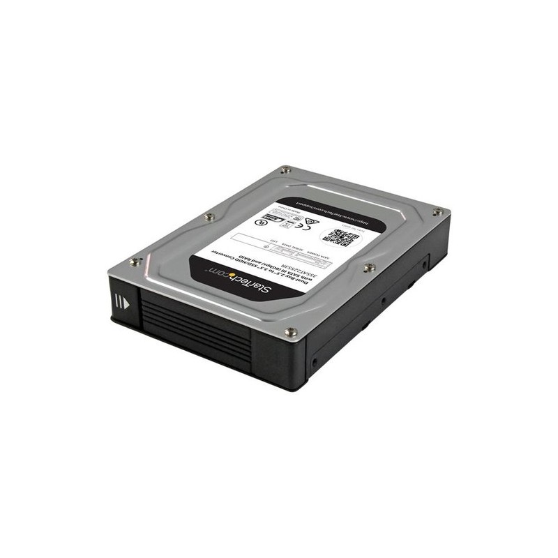 StarTech DUAL-BAY 2.5" TO 3.5" SATA SSD DISCO DURO ADAPTADOR ENCLOSURE