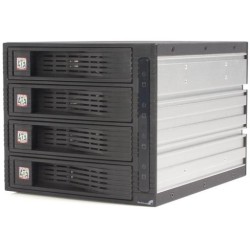 StarTech RACK MOVIL SIN BANDEJA 4 BAHIAS DISCO 3 5 SATA HOTSWAP