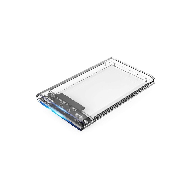 Coolbox CAJA DISCO DURO 2.5" SCT-2533 USB 3.0 TRANSPARENTE