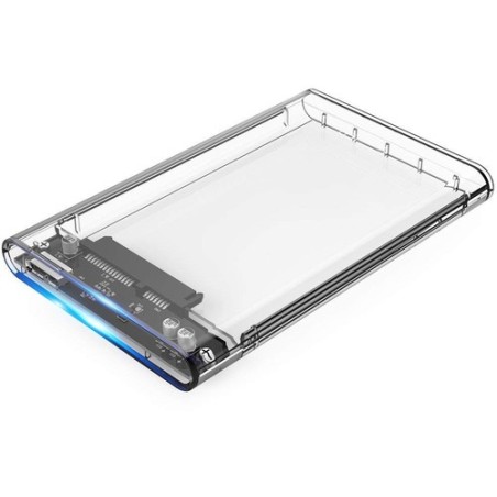 Coolbox CAJA DISCO DURO 2.5" SCT-2533 USB 3.0 TRANSPARENTE