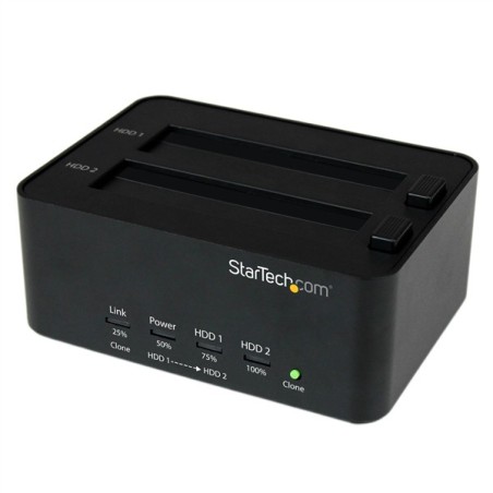 StarTech USB 3.0 A 2.5 3.5" SATA DUPLICADOR DISCO DURO DOCK Y BORRADOR