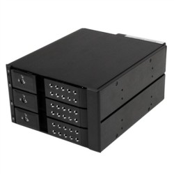 StarTech RACK MOVIL BACKPLANE 3 BAHIAS HOT SWAP DE 3 5 SAS SATA