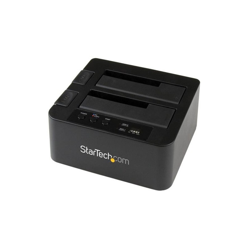 StarTech USB 3.0 / ESATA 2.5 / 3.5" DISCO SSD DUPLICADOR DOCK - SATA 6