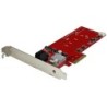 StarTech 2SLOT PCI EXPRESS M2 TARJETA RAID SATA3 PUERTOS PCIE SATA CAR