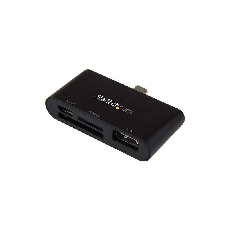 StarTech OTG LECTOR DE TARJETAS PARA TABLETAS Y SMARTPHONES MICRO USB 