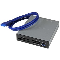 StarTech FAST INTERNAL MULTI-LECTOR DE TARJETAS USB 3.0 ALIMENTADO Y U