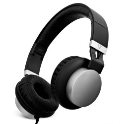 V7 AURICULARES PREMIUM CON MICRÓFONO NEGRO