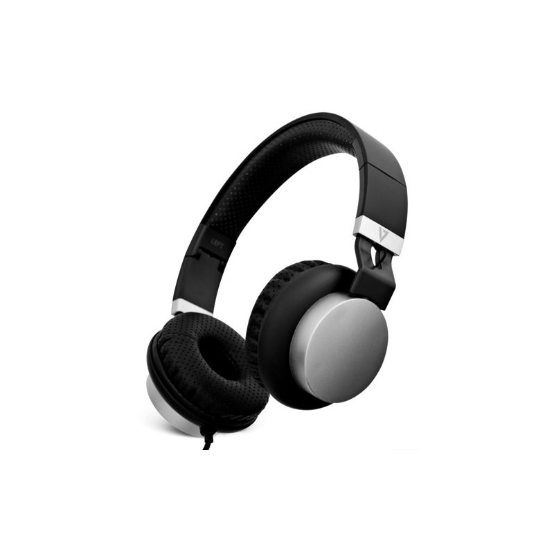 V7 AURICULARES PREMIUM CON MICRÓFONO NEGRO