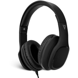 V7 AURICULARES OVEREAR CON MICRÓFONO 3.5 NEGRO CONTROL DE VOLÚMEN