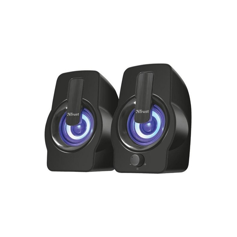 Trust ALTAVOCES DESKTOP 2.0 RGB LUZ LEDING 6W