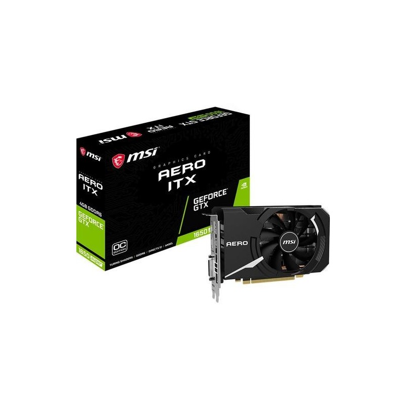 Msi TARJETA GRÁFICA GEFORCE GTX 1650 SUPER AERO ITX OC