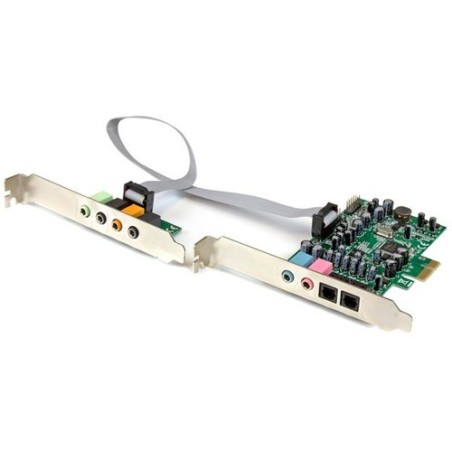 StarTech TARJETA ADAPTADORA SONIDO SURROUND PCIE 7.1 CHANNEL SPDIF AUD