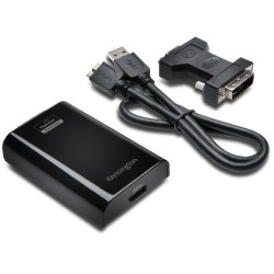 Kensington ADAPTADOR MULTIMONITOR DVI-VGA USB 3.0. UNIVERSAL. DVI-VGA