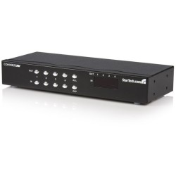 StarTech CONMUTADOR SWITCH MATRIX VGA 4 PUERTOS 4X4 CON AUDIO SELECTOR