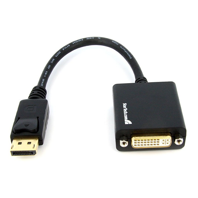 StarTech ADAPTADOR DISPLAYPORT A DVI 1920X1200 CONVERSOR PASIVO