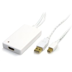 StarTech CONVERSOR ADAPTADOR MINI DISPLAYPORT A HDMI AUDIO USB