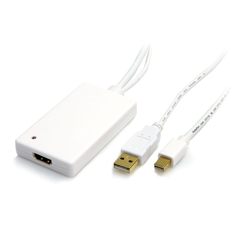 StarTech CONVERSOR ADAPTADOR MINI DISPLAYPORT A HDMI AUDIO USB