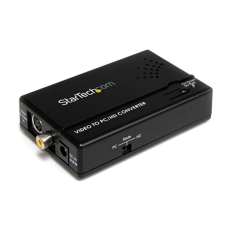 StarTech CONVERSOR ESCALADOR S-VIDEO RCA COMPUESTO A VGA COMPONENTE