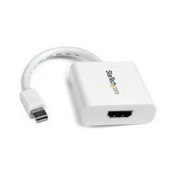 StarTech CONVERSOR ADAPTADOR VIDEO MINI DISPLAYPORT A HDMI BLANCO