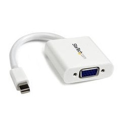 StarTech CONVERSOR ADAPTADOR VIDEO MINI DISPLAYPORT A VGA BLANCO