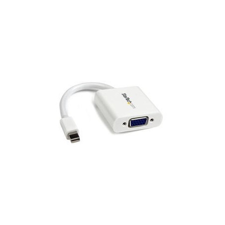 StarTech CONVERSOR ADAPTADOR VIDEO MINI DISPLAYPORT A VGA BLANCO