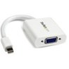 StarTech CONVERSOR ADAPTADOR VIDEO MINI DISPLAYPORT A VGA BLANCO