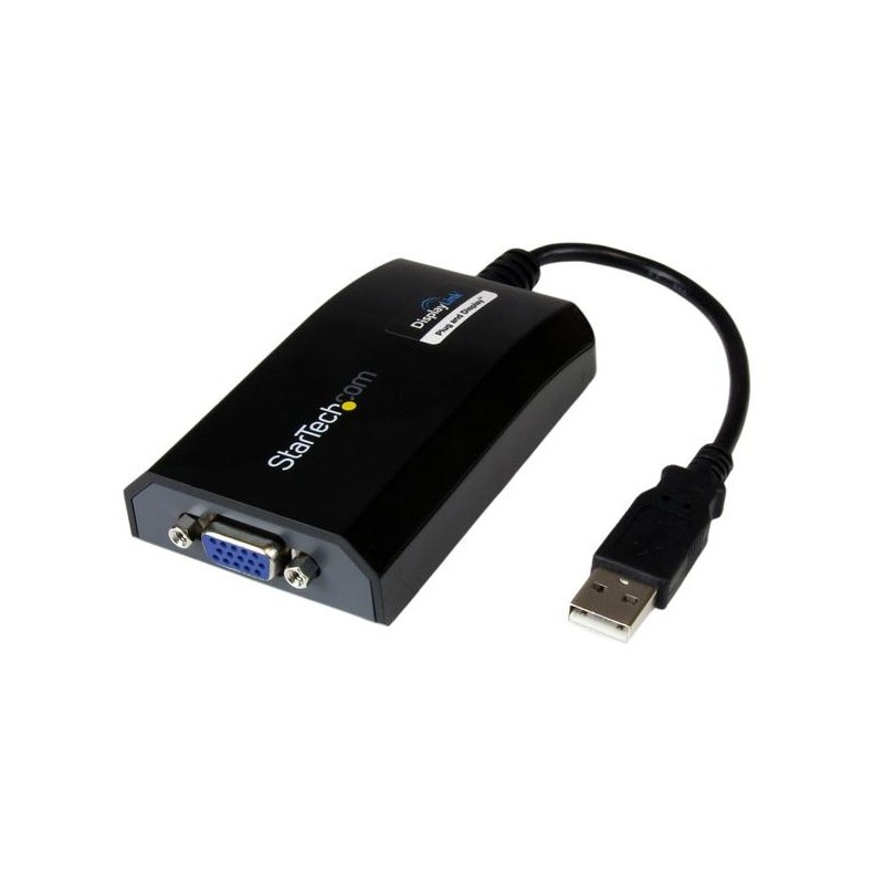 StarTech USB A ADAPTADOR VGA - EXTERNAL USB TARJETA GRAFICA ADAPTADOR