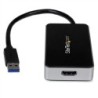 StarTech USB 3 A HDMI EXTERNAL TARJETA GRAFICA CON 1 PUERTO USB HUB