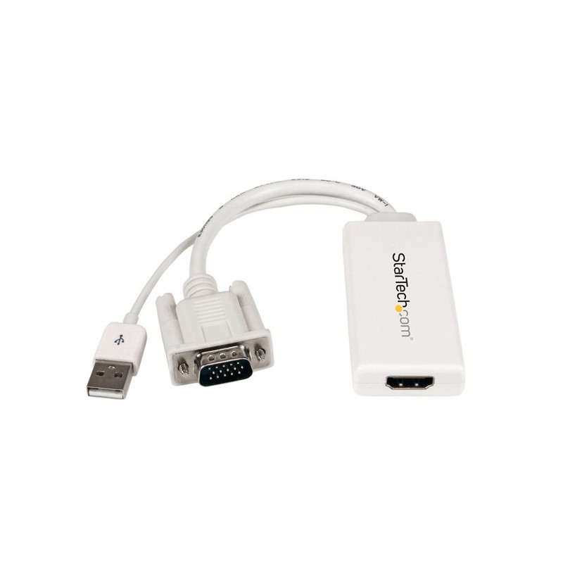 StarTech VGA A ADAPTADOR HDMI CON USB AUDIO Y ALIMENTADO POR USB