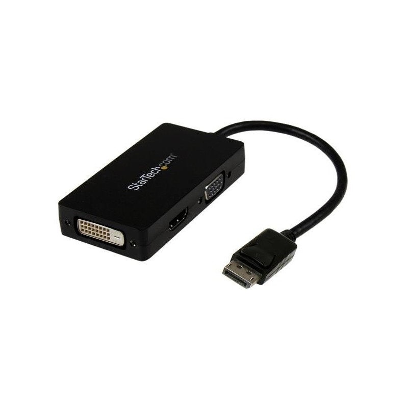 StarTech DISPLAYPORT A VGA / DVI / ADAPTADOR HDMI 3-EN-1 DISPLAYPORT C