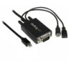 2M MDP TO VGA VIDEO ADAPTER CABLE WITH AUDIO