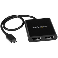 StarTech REPARTIDOR USB TIPO-C A MULTI MONITOR DISPLAYPORT