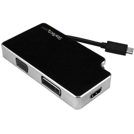 StarTech 3 EN 1 VIDEO CONVERTIDOR USB TIPO-C A VGA DVI O HDMI 4K