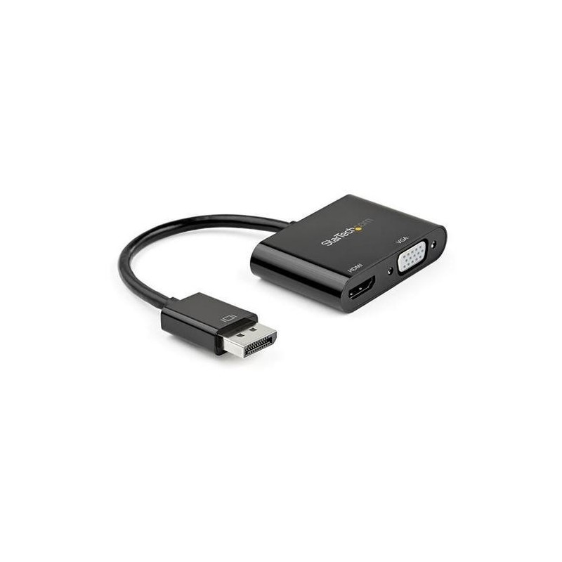 StarTech ADAPTADOR DISPLAYPORT A HDMI VGA 4K 60HZ PARA MAC Y WINDOWS