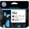 HP CABEZAL DE IMPRESIÓN 744 NEGRO MATE-ROJO