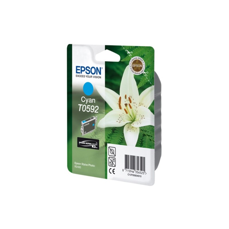 Epson CARTUCHO TINTA CIAN S1 T0592 PARA STYLUS PHOTO R2400