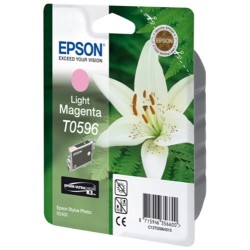 Epson CARTUCHO TINTA MAGENTA CLARO S1 T0596 PARA STYLUS PHOTO R2400