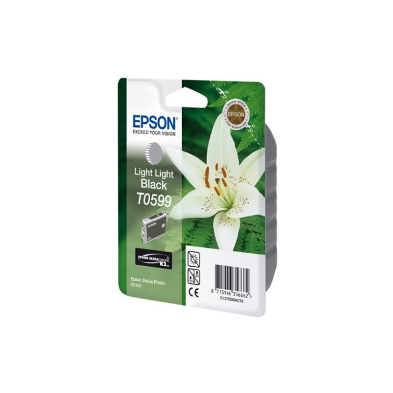 Epson CARTUCHO TINTA NEGRO CLARO S1 T0599 PARA STYLUS PHOTO R2400