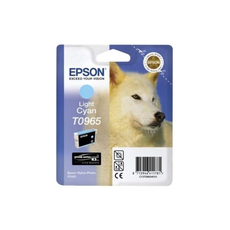 Epson CARTUCHO TINTA T0965 CIAN CLARO ULTRACHROME PARA STYLUS PHOTO R2