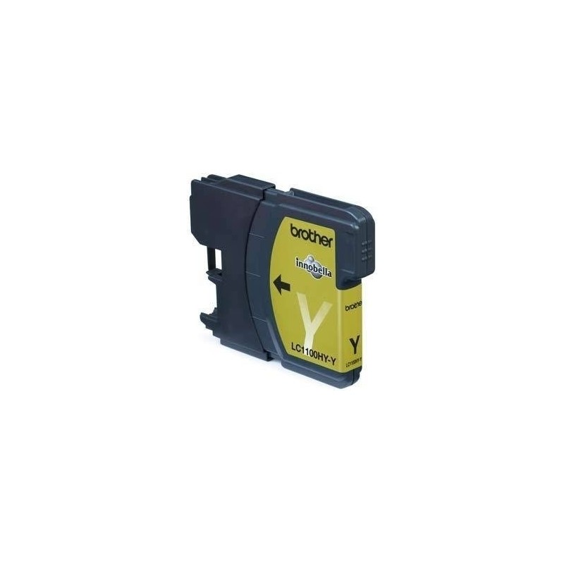 Brother LC-1100HYY CARTUCHO TINTA AMARILLO PARA MFC-6490CW 750 PAGINAS