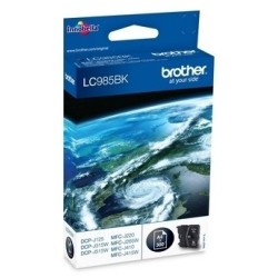 Brother CARTUCHO TINTA LC985BKBP NEGRO 300 PAGINAS BLISTER