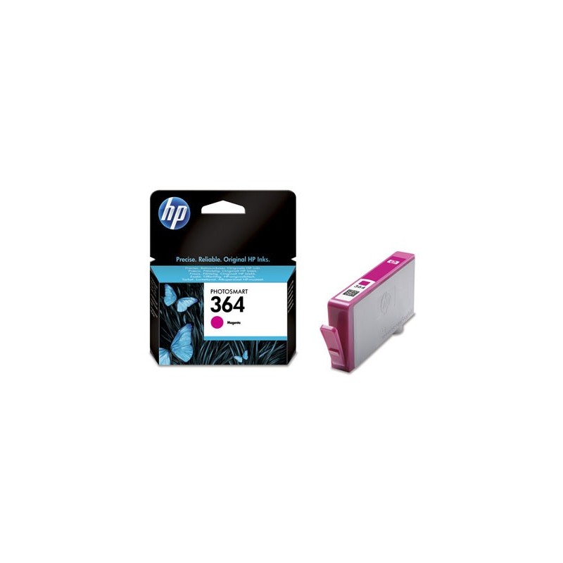 HP CARTUCHO TINTA NO 364 MAGENTA CON TINTA VIVERA