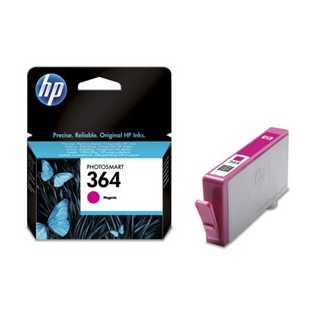 HP CARTUCHO TINTA NO 364 MAGENTA CON TINTA VIVERA